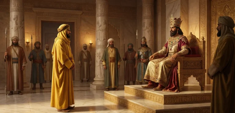 قصة غيلان بن سلمة عند كسرى وحكمته التي أدهشت الملك - قصص العرب - مروي